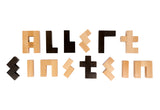 Einstein’s Letter Block Puzzle