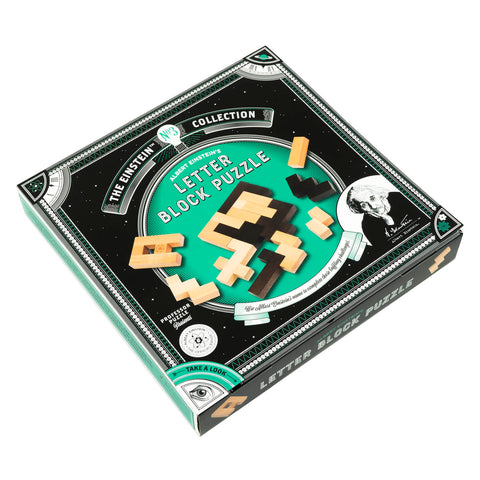 Einstein’s Letter Block Puzzle