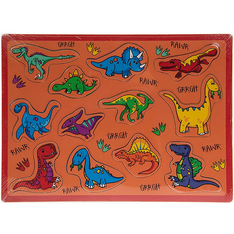 Retro Puzzle Dinosaur