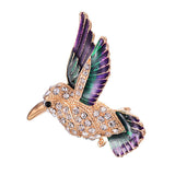 Hummingbird Brooch