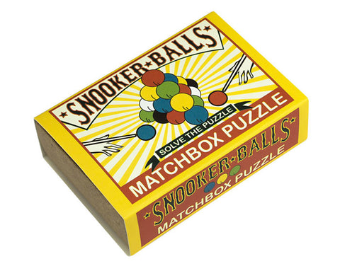 Snooker Balls Matchbox Puzzle