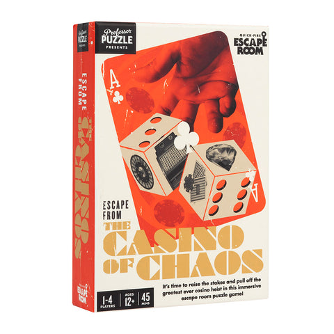 Escape from the Casino of Chaos puzzle box front