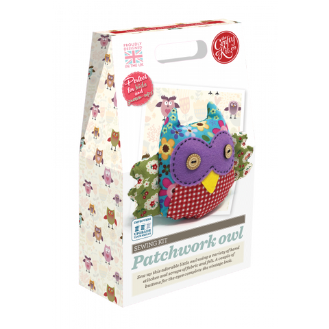 Patchwork Owl Sewing Kit