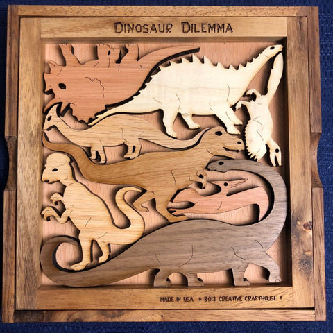 Dinosaur Dilemma Wooden Puzzle