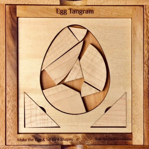Egg Tangram Puzzle