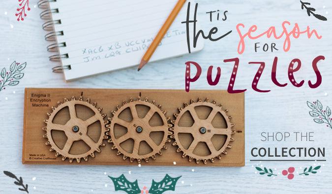 Tis the season for puzzles, shop the collection